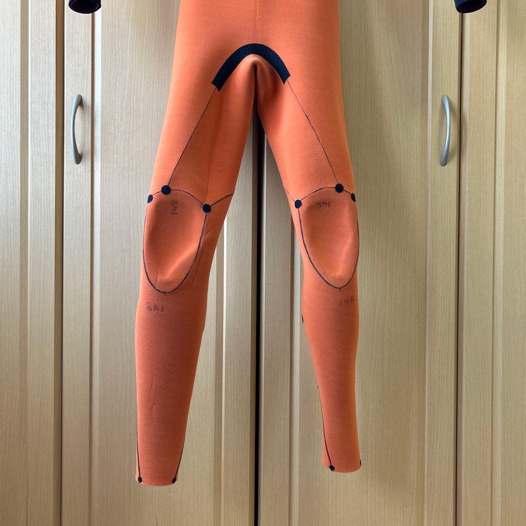 【極美品】‼️ウエットスーツラボセミドライスーツ5X3mmネックエントリー裏起毛