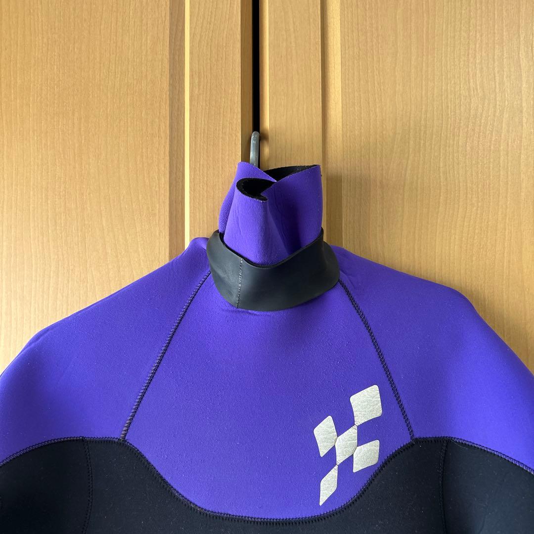【極美品】‼️ウエットスーツラボセミドライスーツ5X3mmネックエントリー裏起毛