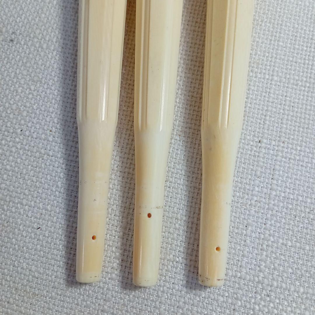 三味線 糸巻き 3本セット 和楽器 弦楽器 天然素材 骨董品 細棹 中棹 沖縄