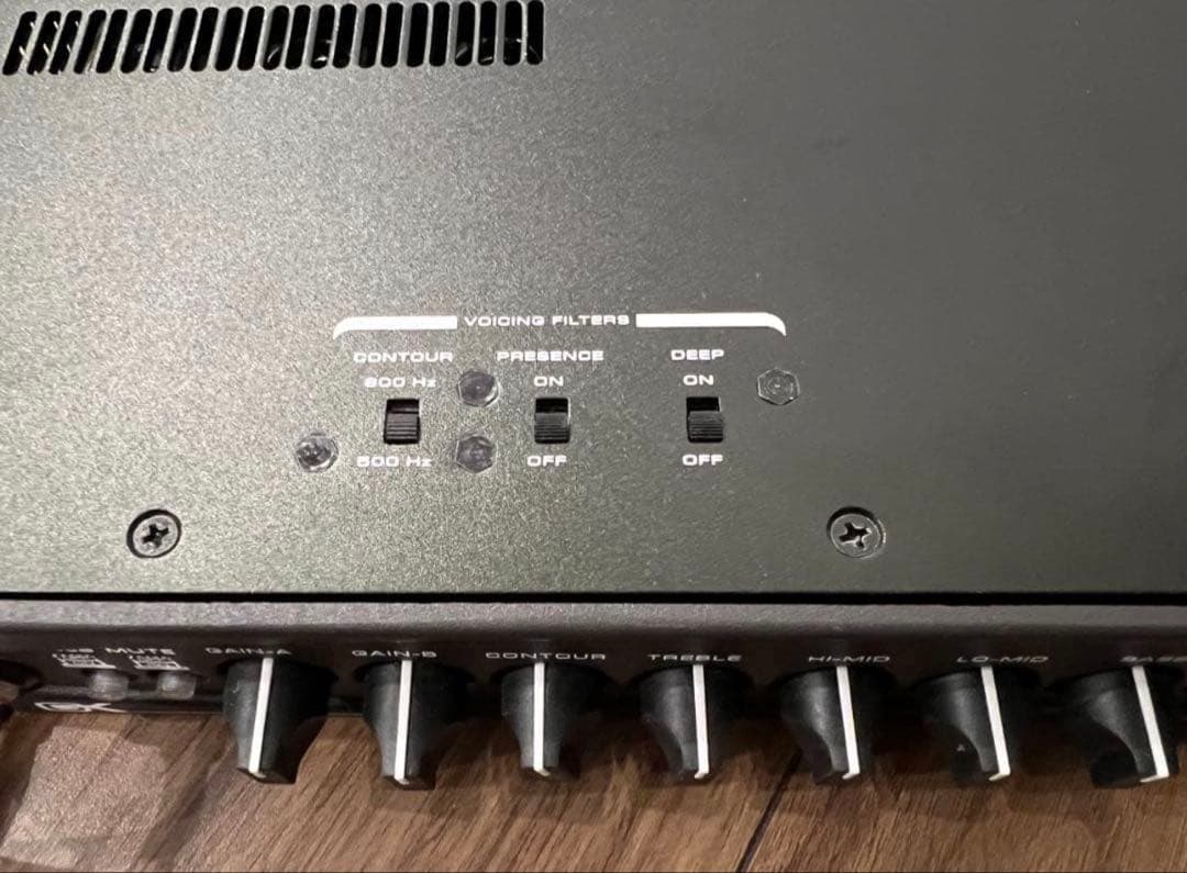 GK MB Fusion ベース用ヘッドアンプ＋ラックマウンタセット
