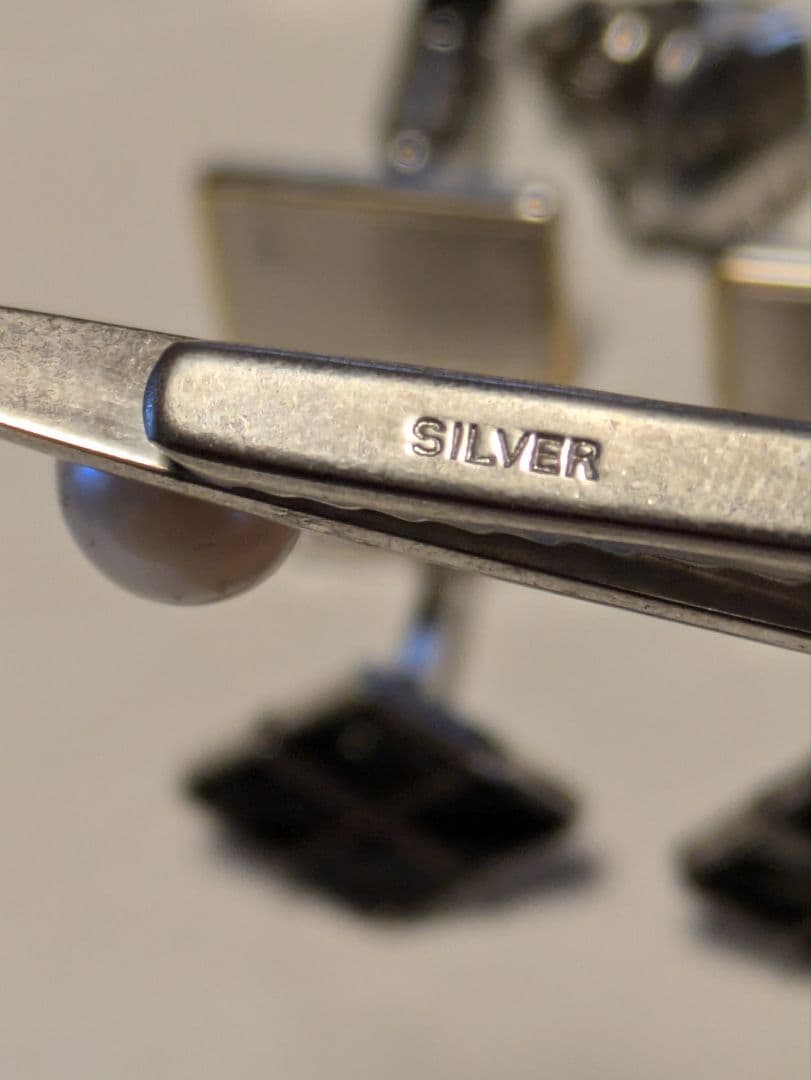215g　シルバー925　銀製　スターリングシルバー　カフス　タイピン　ダンヒル