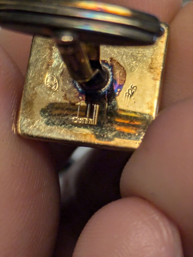 215g　シルバー925　銀製　スターリングシルバー　カフス　タイピン　ダンヒル