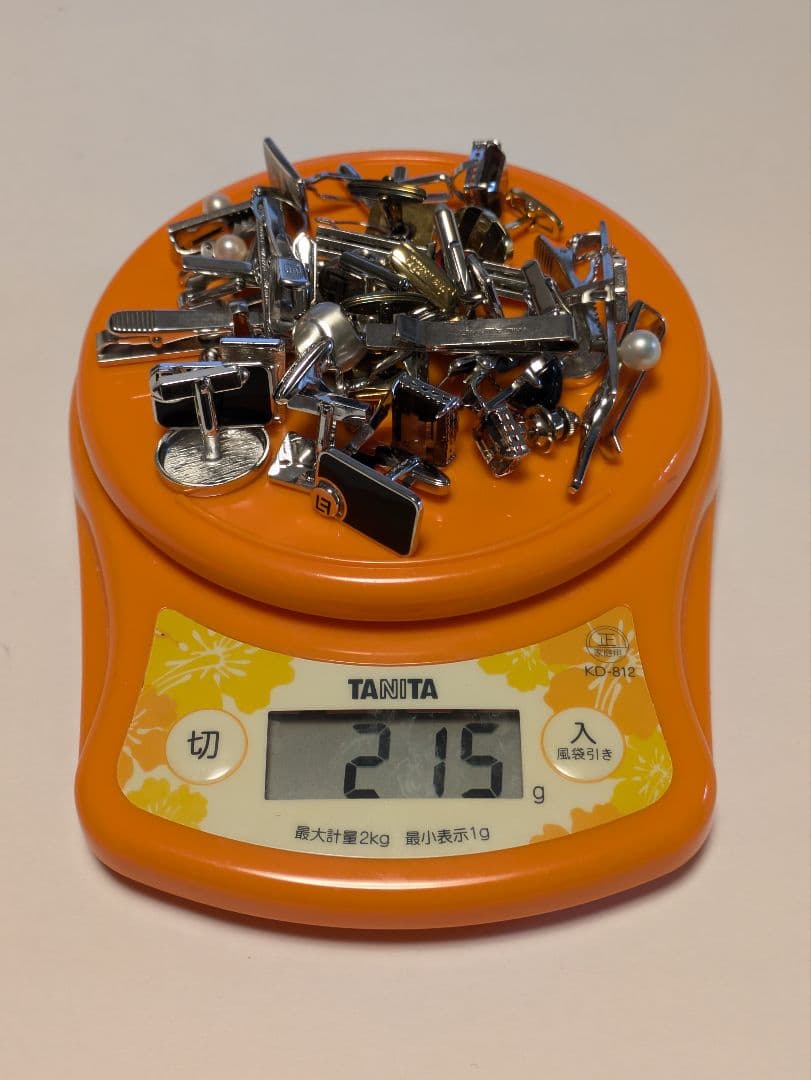 215g　シルバー925　銀製　スターリングシルバー　カフス　タイピン　ダンヒル