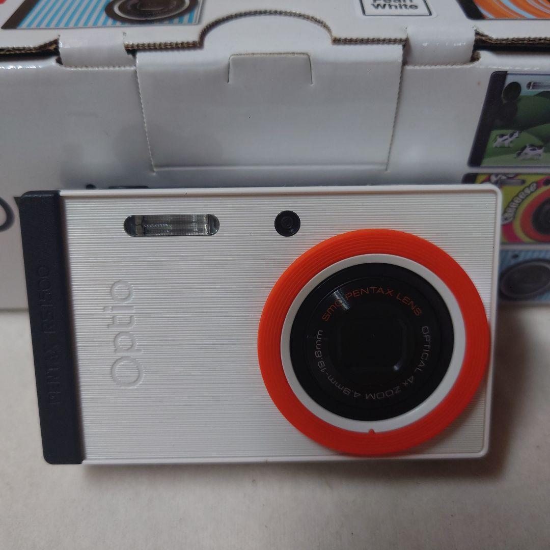 ペンタックス Optio RS1500 パールホワイト