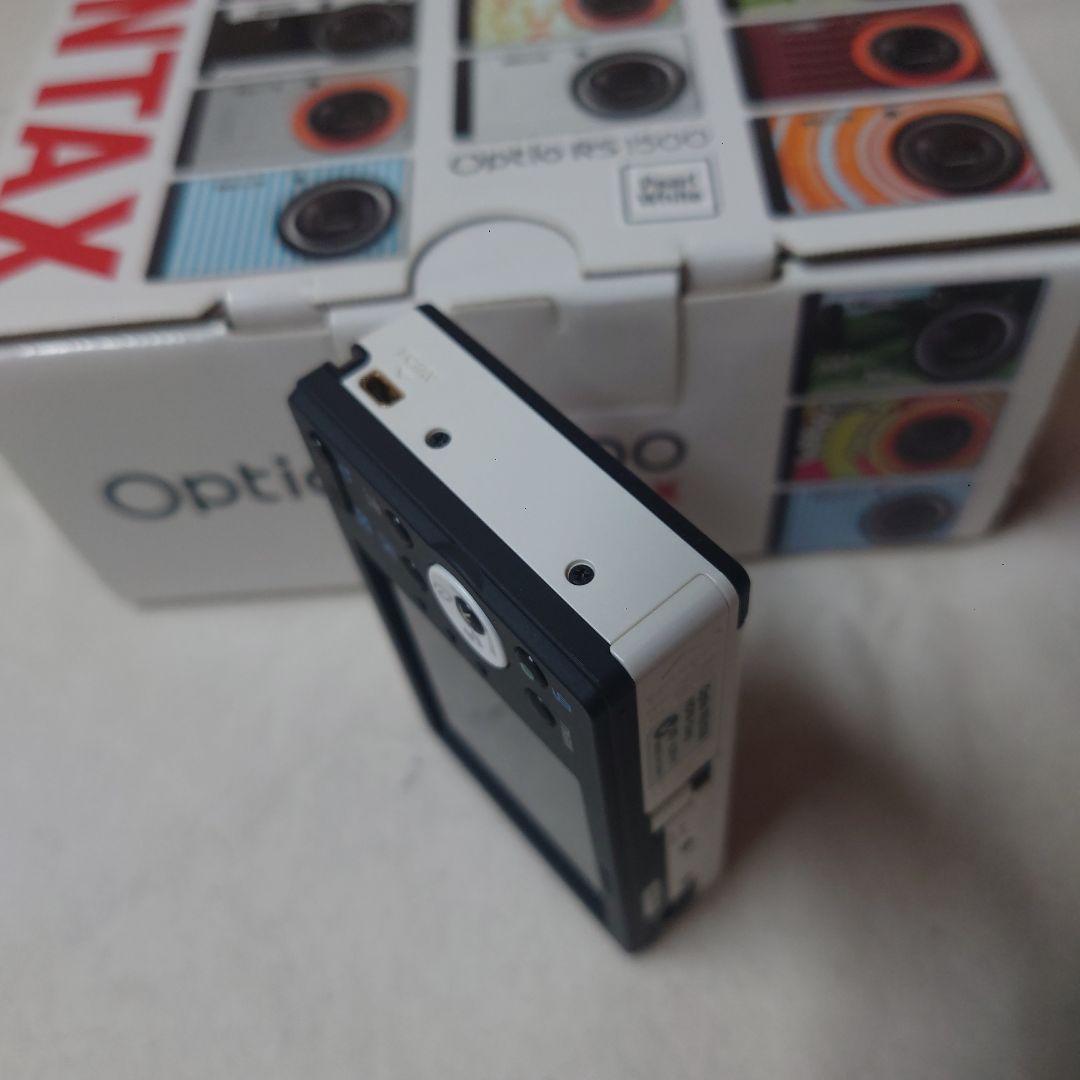 ペンタックス Optio RS1500 パールホワイト