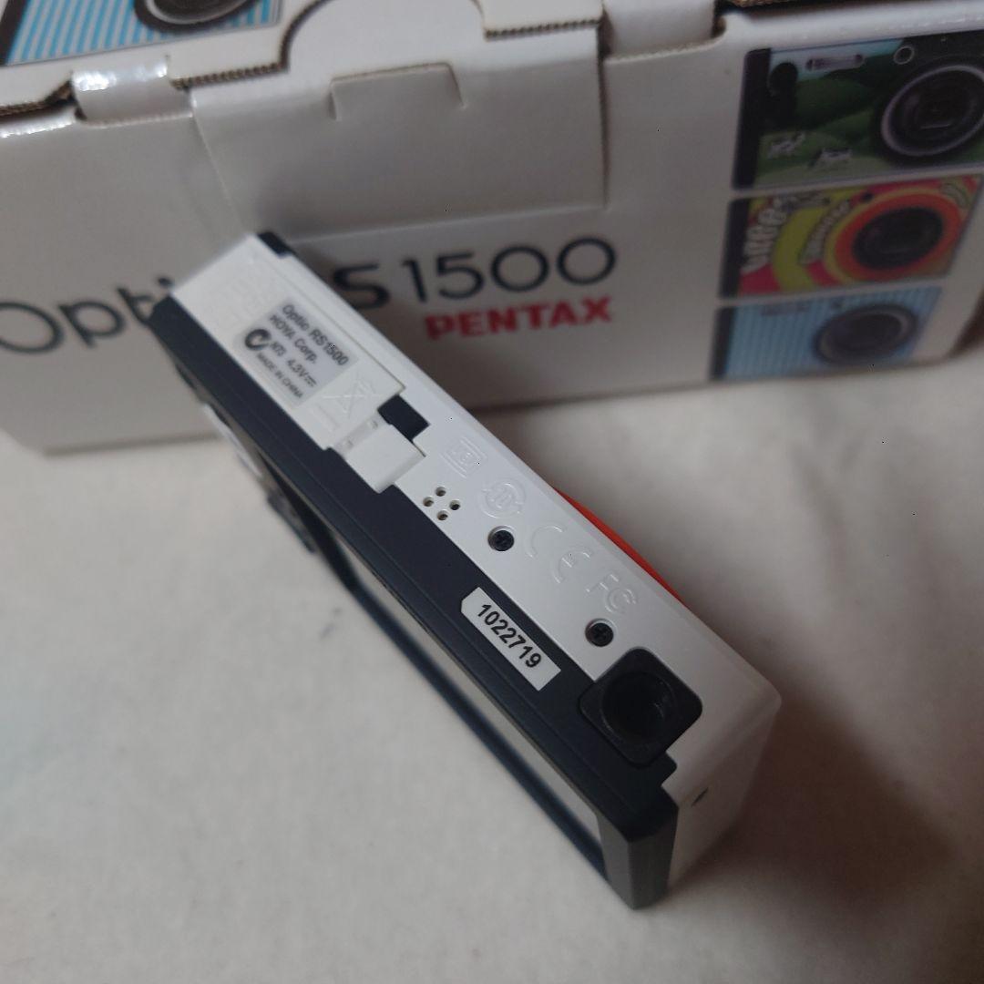 ペンタックス Optio RS1500 パールホワイト