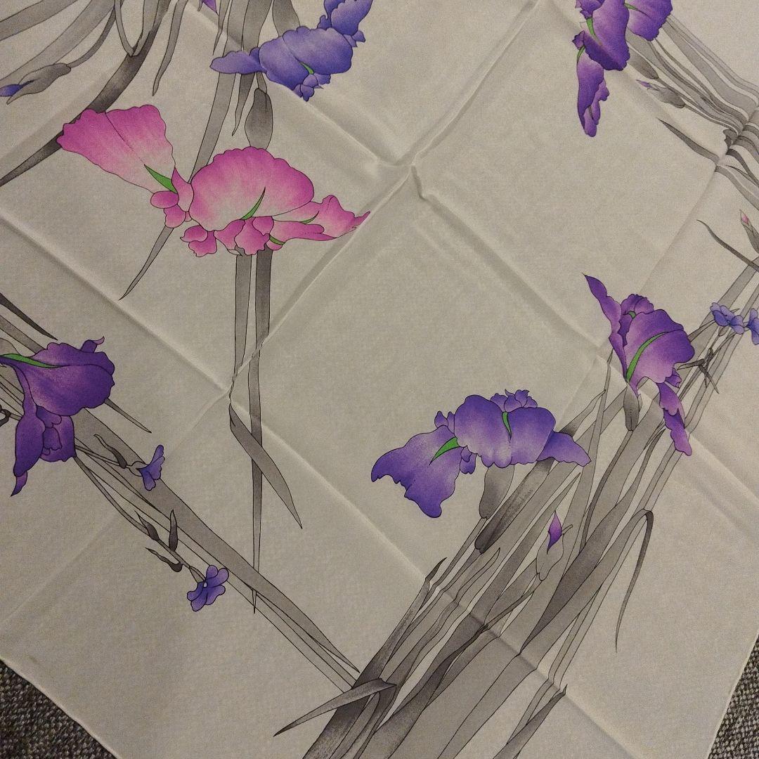 LEONARD 花柄シルクストール