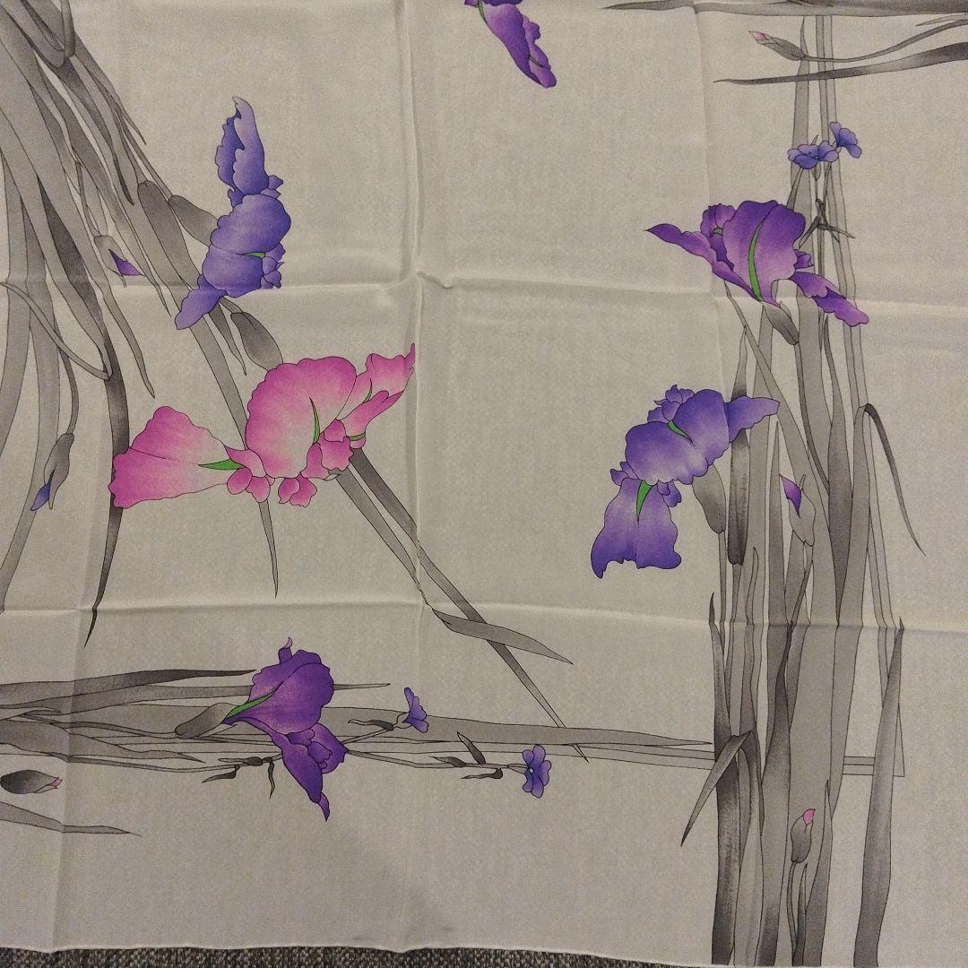 LEONARD 花柄シルクストール