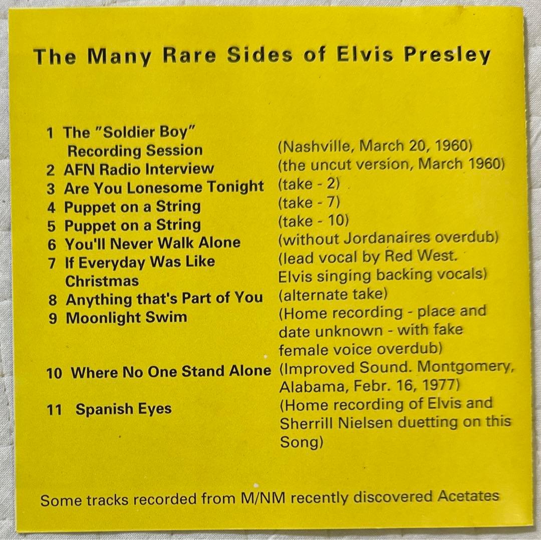 洋楽 Elvis Presley / The Colonel's Collection