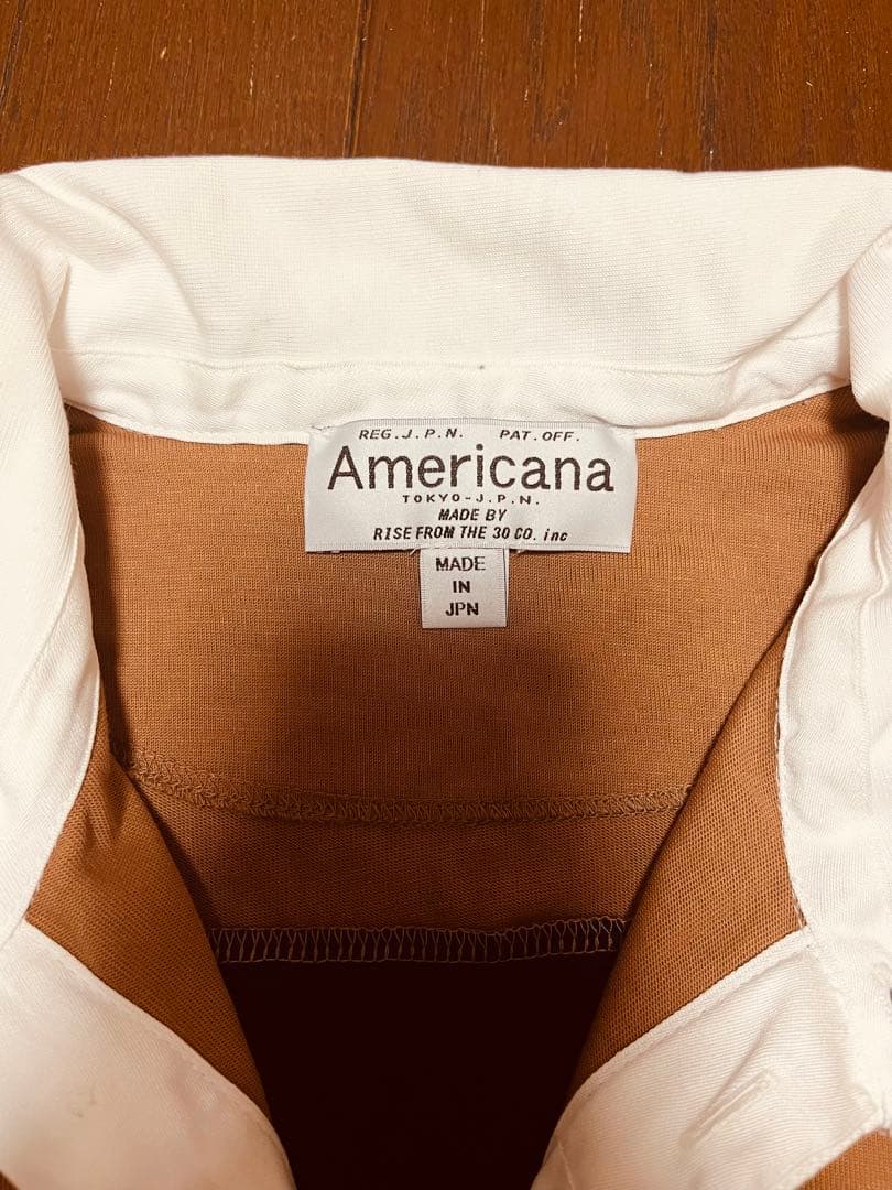◆新品未使用◆Deuxieme Classe×AMERICANA ラガーシャツ