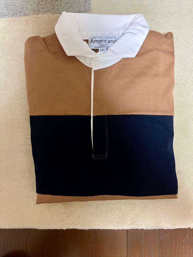 ◆新品未使用◆Deuxieme Classe×AMERICANA ラガーシャツ