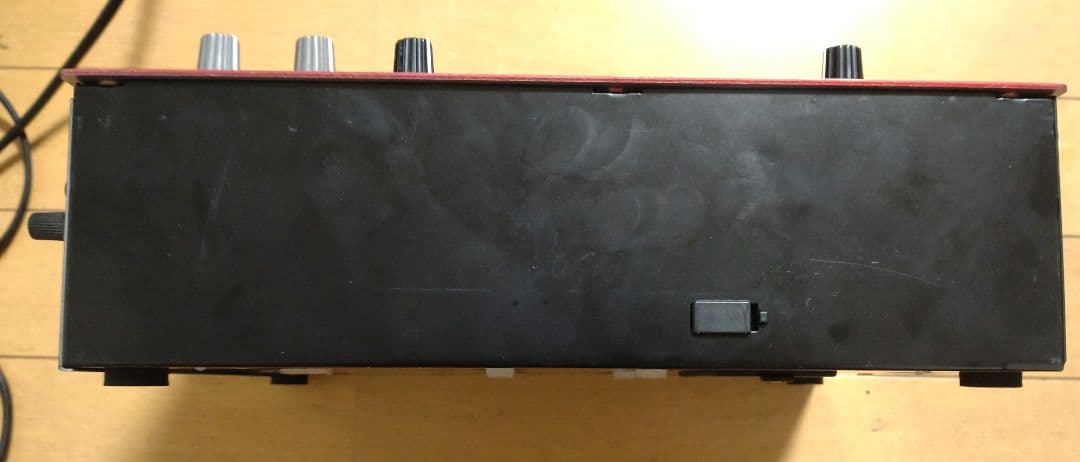 Pioneer　DJM-400　動作確認済　クロスCHフェーダー 交換　レッド