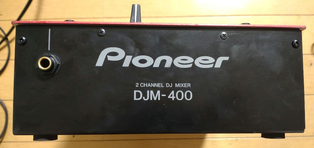 Pioneer　DJM-400　動作確認済　クロスCHフェーダー 交換　レッド
