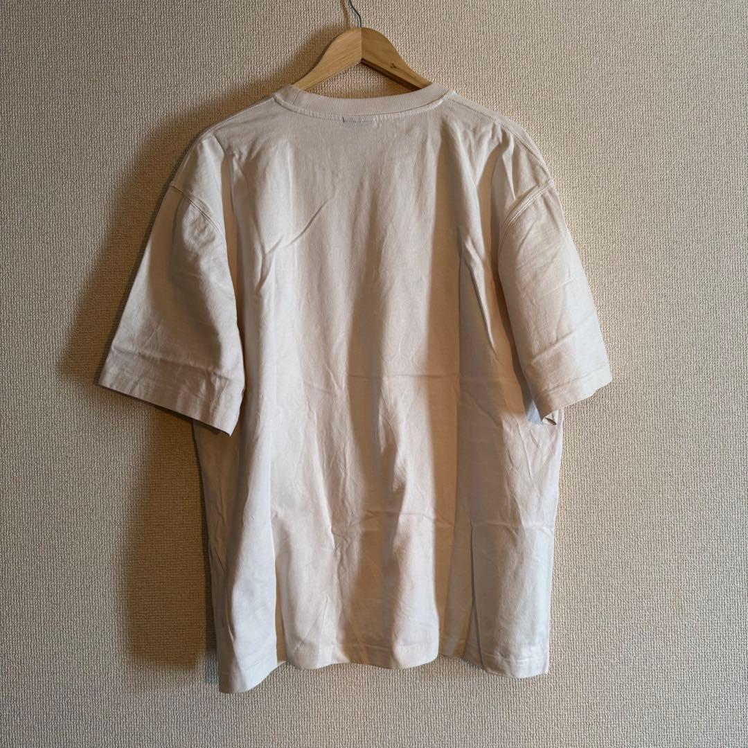 JACQUEMUS ロゴ プリント ホワイト ベージュ Tシャツ