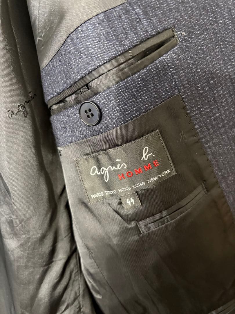 アニエスベーオム Agnes b. homme ウールセットアップ