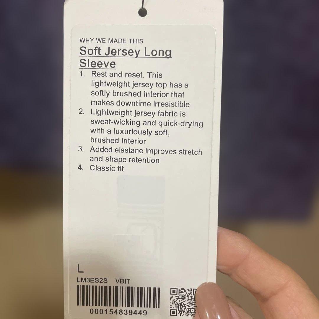 Lululemon 長袖Tシャツ L パープル