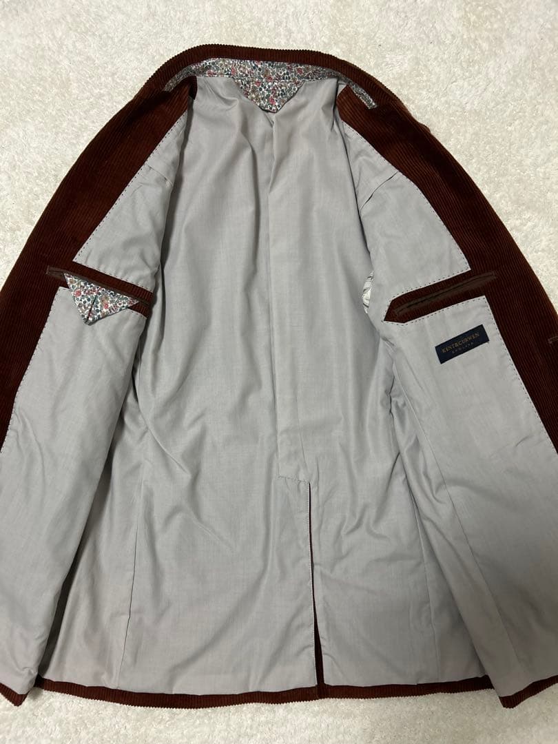 KENT&CURWENコーデュロイ ジャケット➕ベストおまけ付き（超お得）