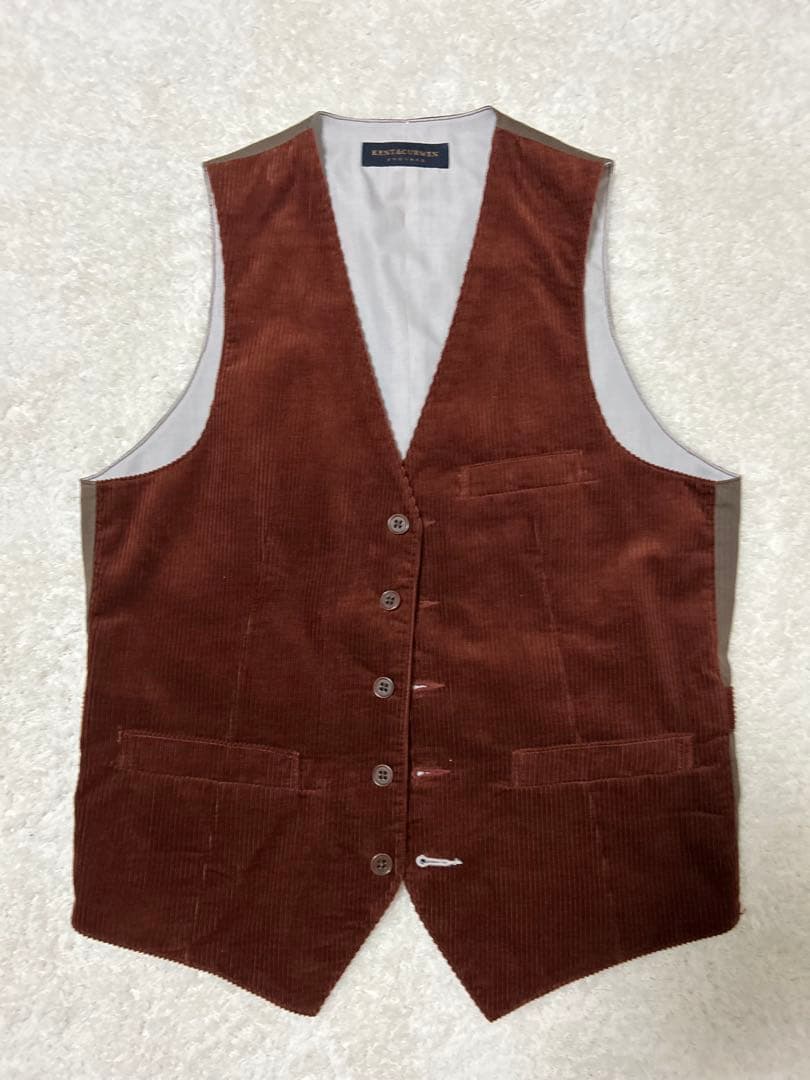 KENT&CURWENコーデュロイ ジャケット➕ベストおまけ付き（超お得）