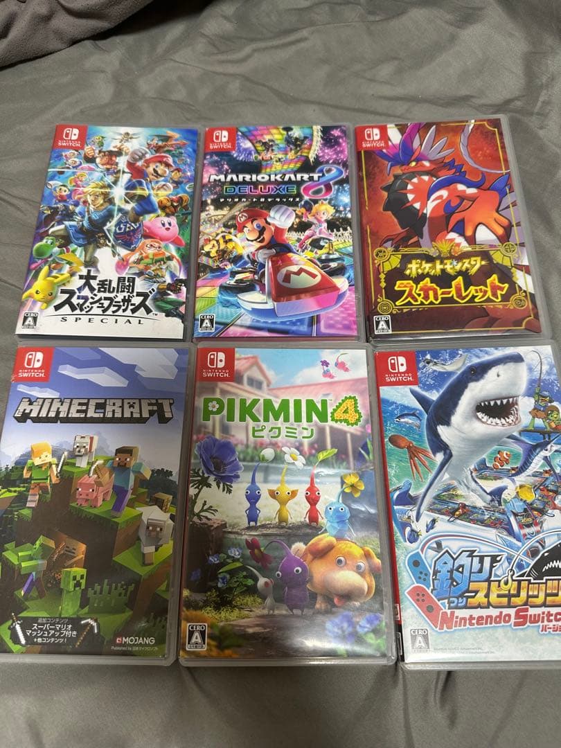 ニンテンドースイッチソフト　まとめ売り