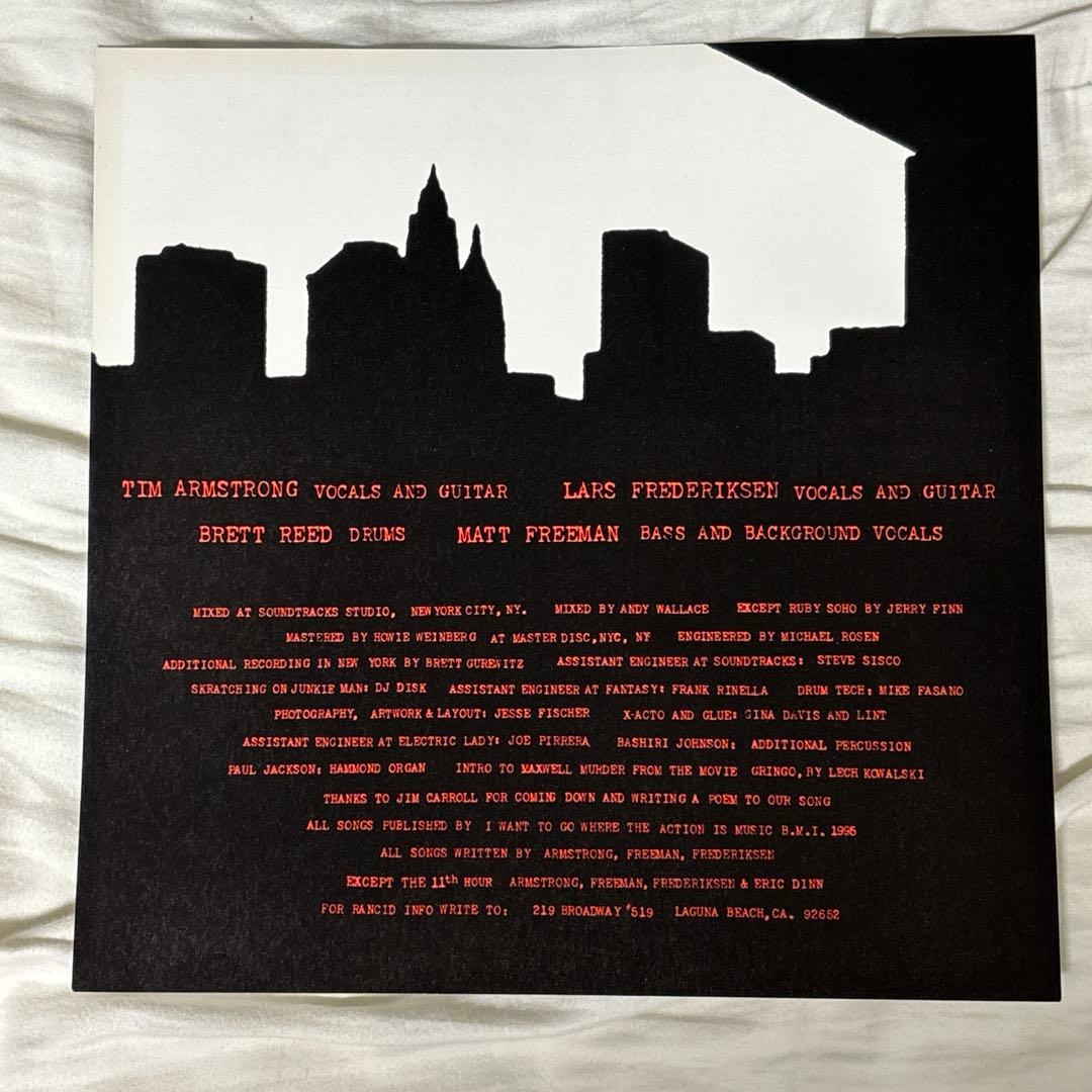 Rancid ...And Out Come the Wolves レコード