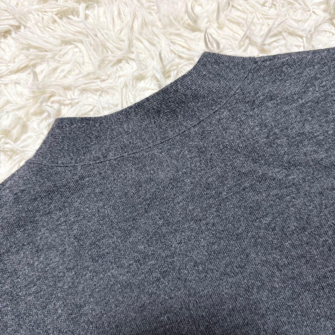 Spick & Span スピック&スパンダブルジャガード　ビッグカーディガン