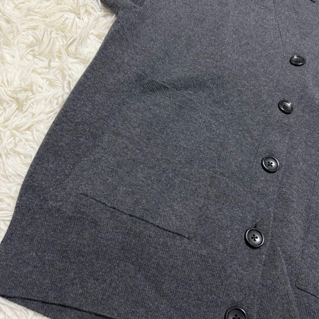 Spick & Span スピック&スパンダブルジャガード　ビッグカーディガン