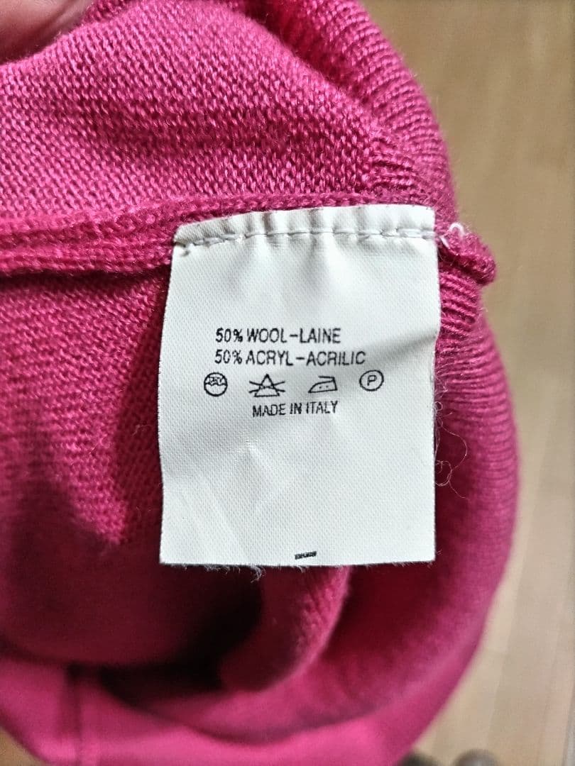 vivienne westwoo　カーディガン　オーブ刺繍　ピンク