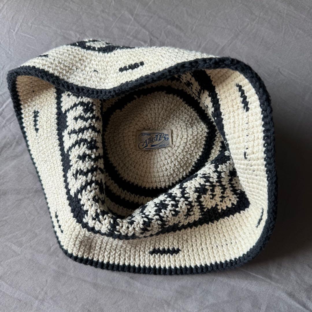 帽子 atrctr Nepalese swirl knit hat 23