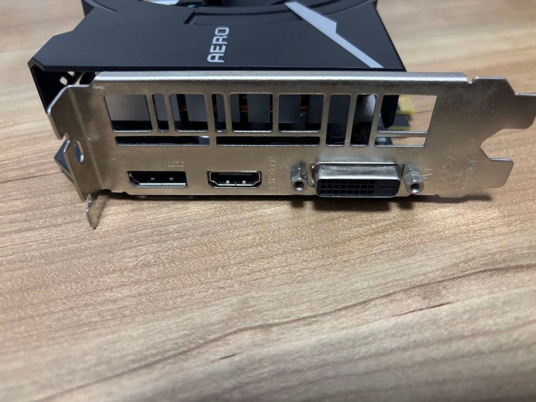 グラフィックボード・グラボ・ビデオカード msi GeForce GTX1660 aero itx 6g of