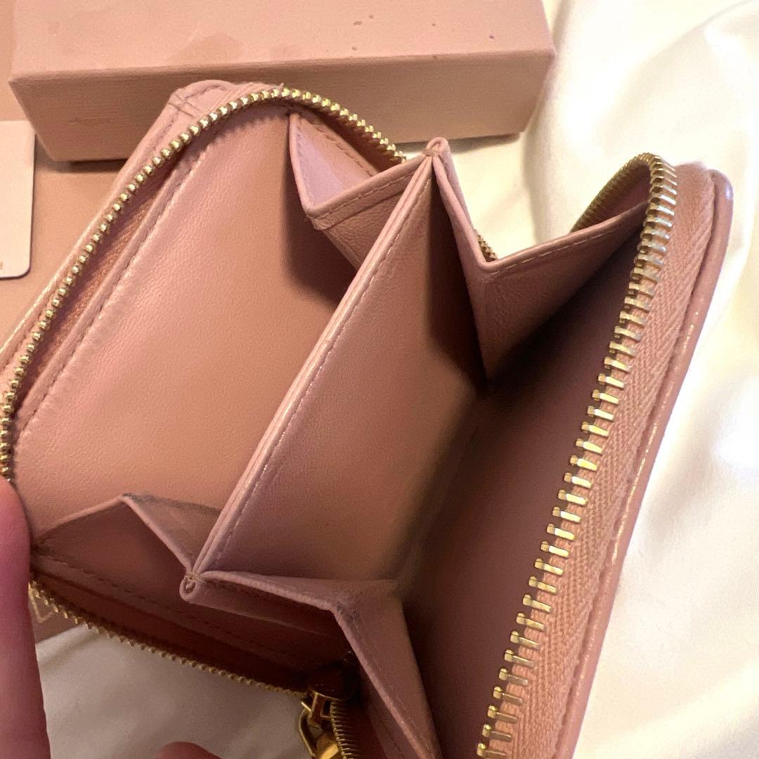 miumiu マテラッセレザー財布お値下げ中