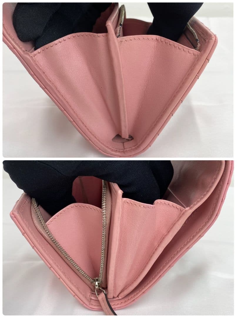 ✨️美品✨レア✨️グッチ 二つ折り財布　キルティング　マーモント　シルバー金具