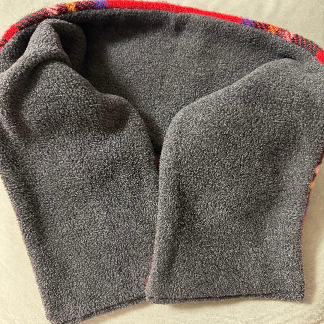 《別注》【TWEEDMILL/ツイードミル】ウール×フリース差し込みマフラー