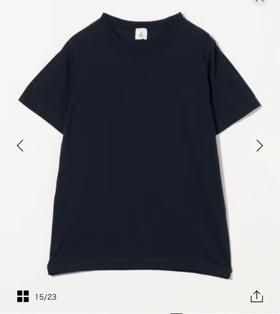 新品未使用品UNITEDARROWS6(ROKU)＞コットンカシミヤ ベーシック