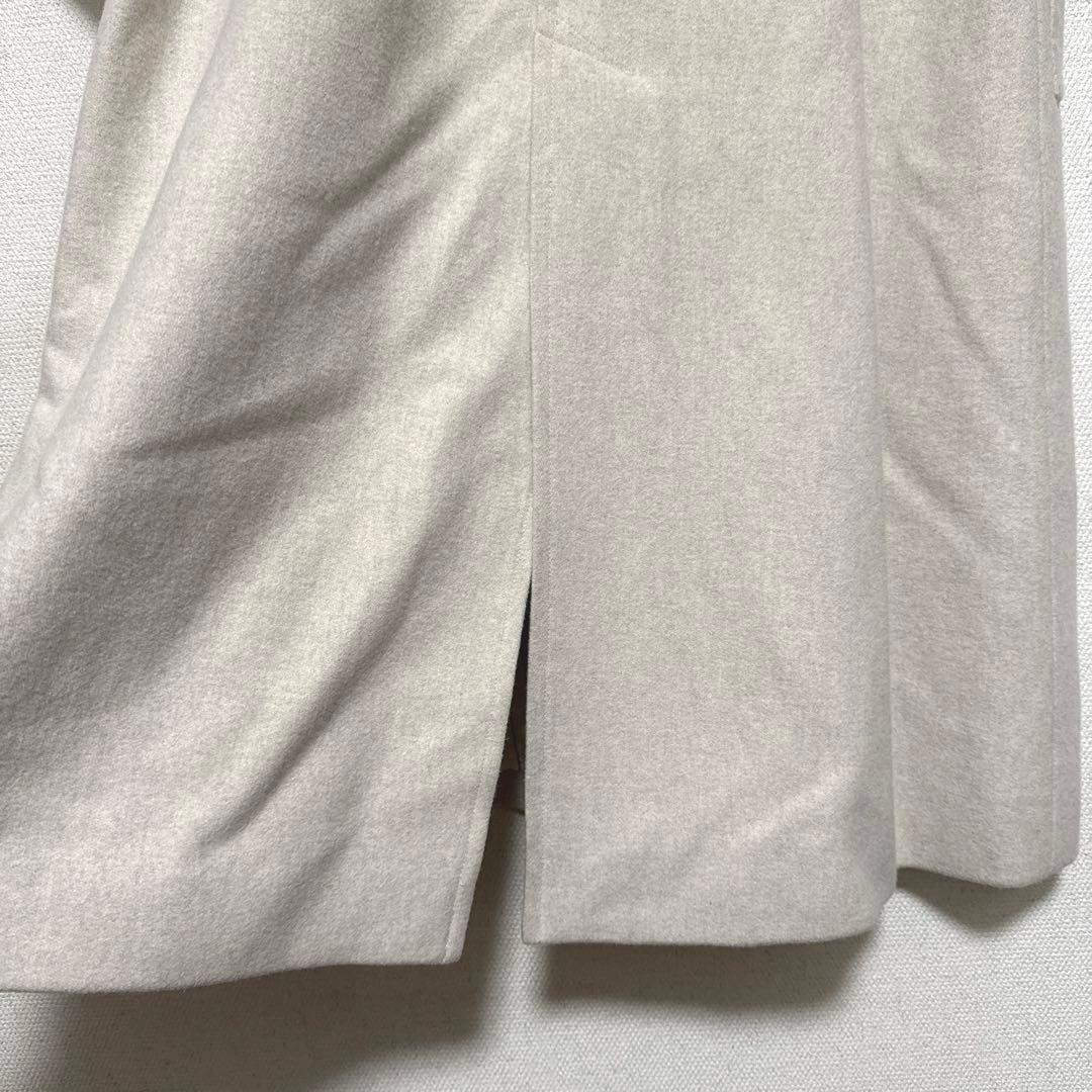 yuni super100 Wool ロングトレンチコート