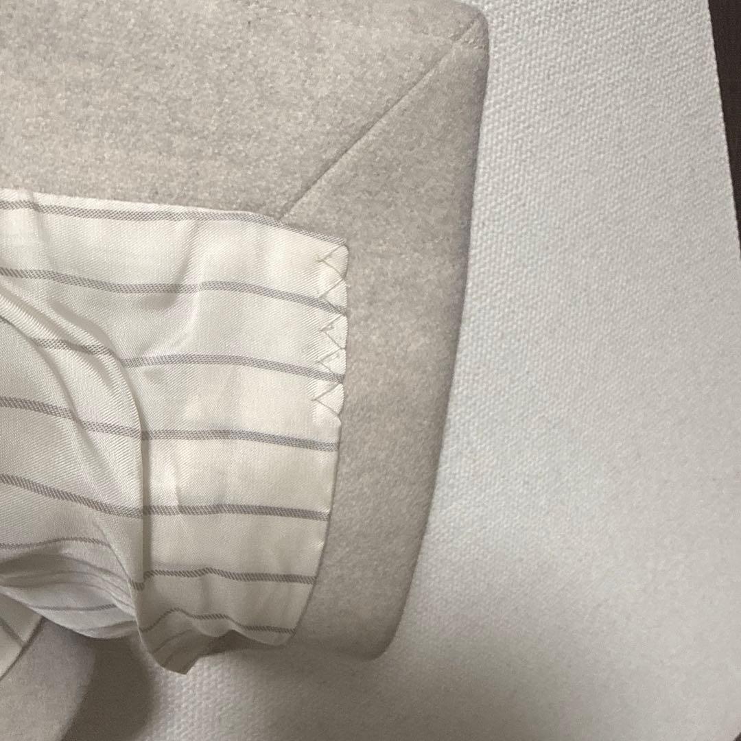 yuni super100 Wool ロングトレンチコート