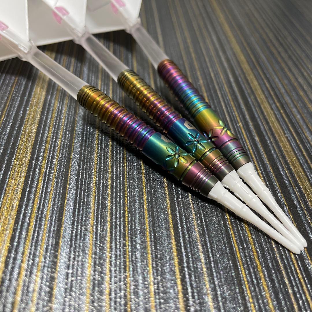 定価17000円 ソフトダーツ ペスカ UL レインボー 林 桃加 プロ