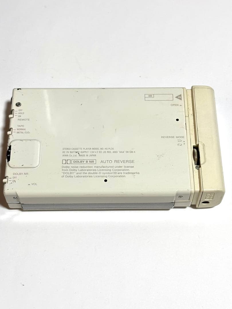 AIWA カセットプレーヤー HS-PL35 ジャンク品