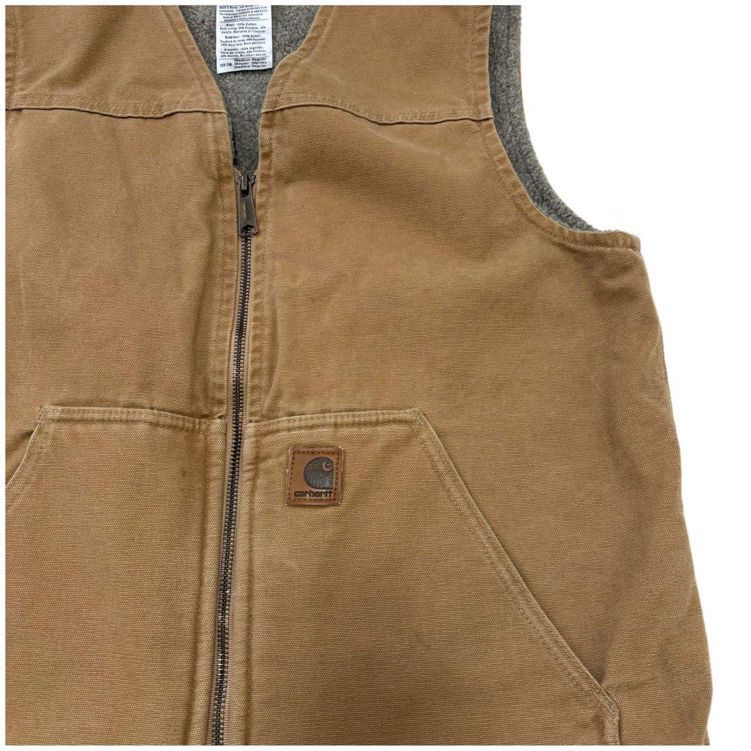 Carhartt カーハート ダックベスト M キャメル ワークベスト