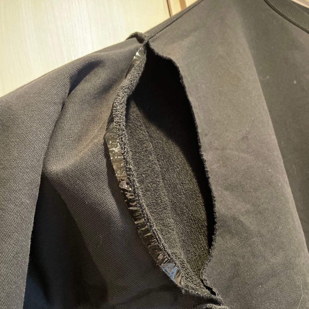 MM6 Maison Margiela バックプリントロゴスウェットワンピース