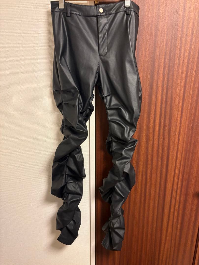 mnml フェイクレザー　パンツ　サイズ29