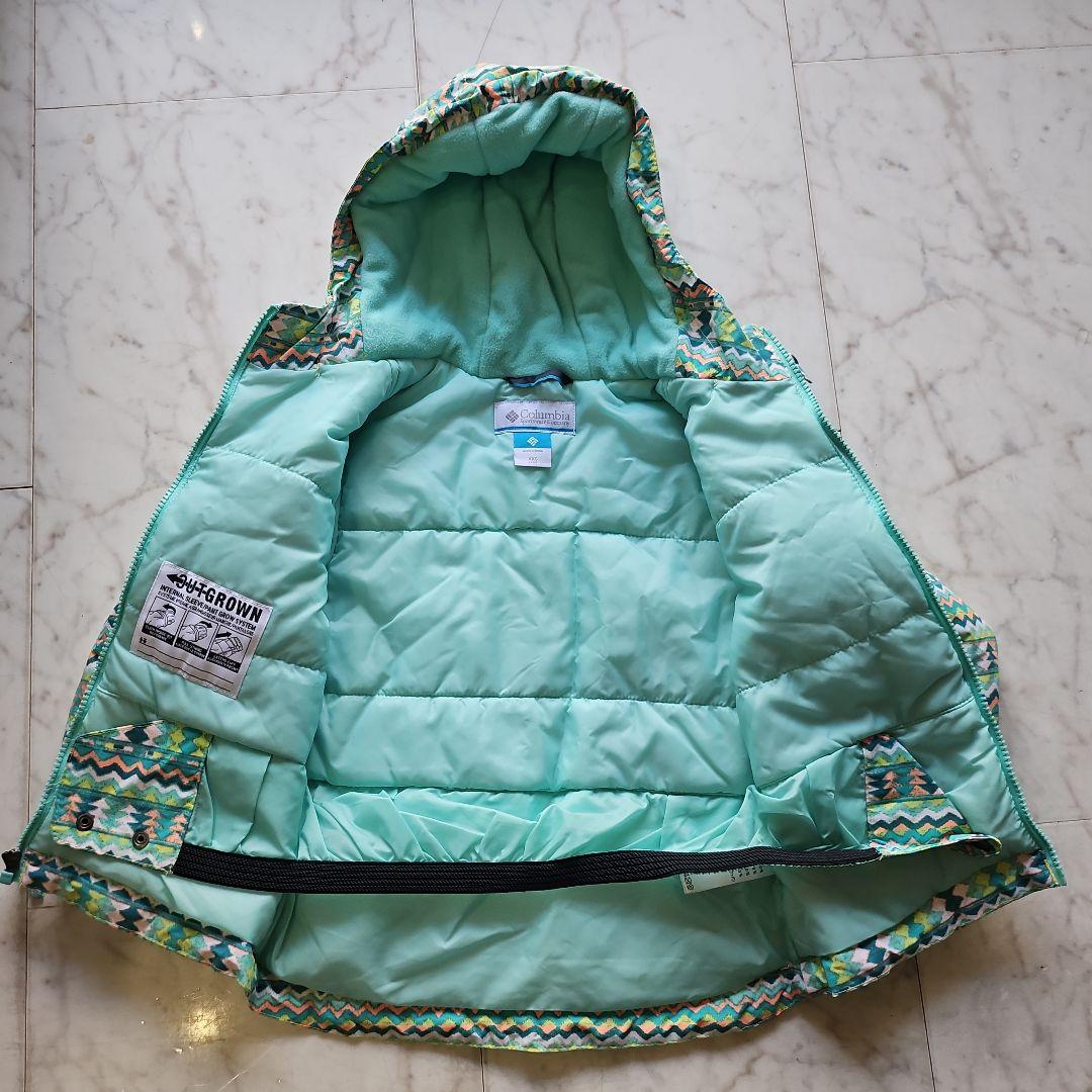 Columbia コロンビア 子ども用スキーウェア XXS グリーン