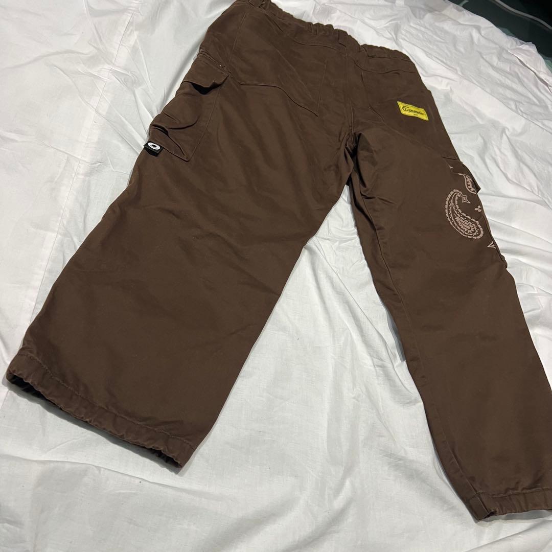 EXAMPLE セットアップ 上下 ジャケット カーゴ パンツ ペイズリー
