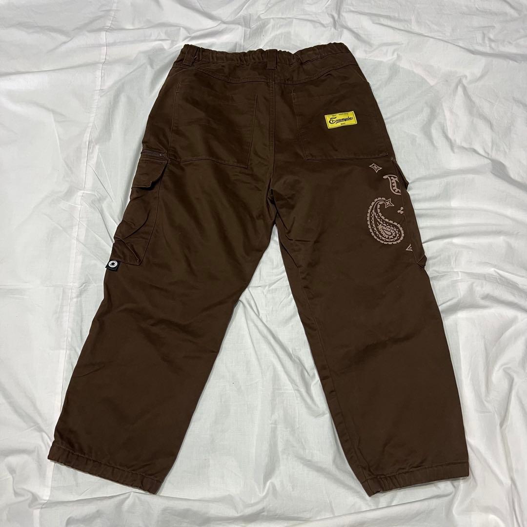 EXAMPLE セットアップ 上下 ジャケット カーゴ パンツ ペイズリー