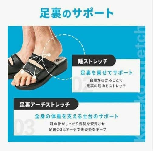 Kaneko stretch SANDALS L-LL 兼子ストレッチサンダル