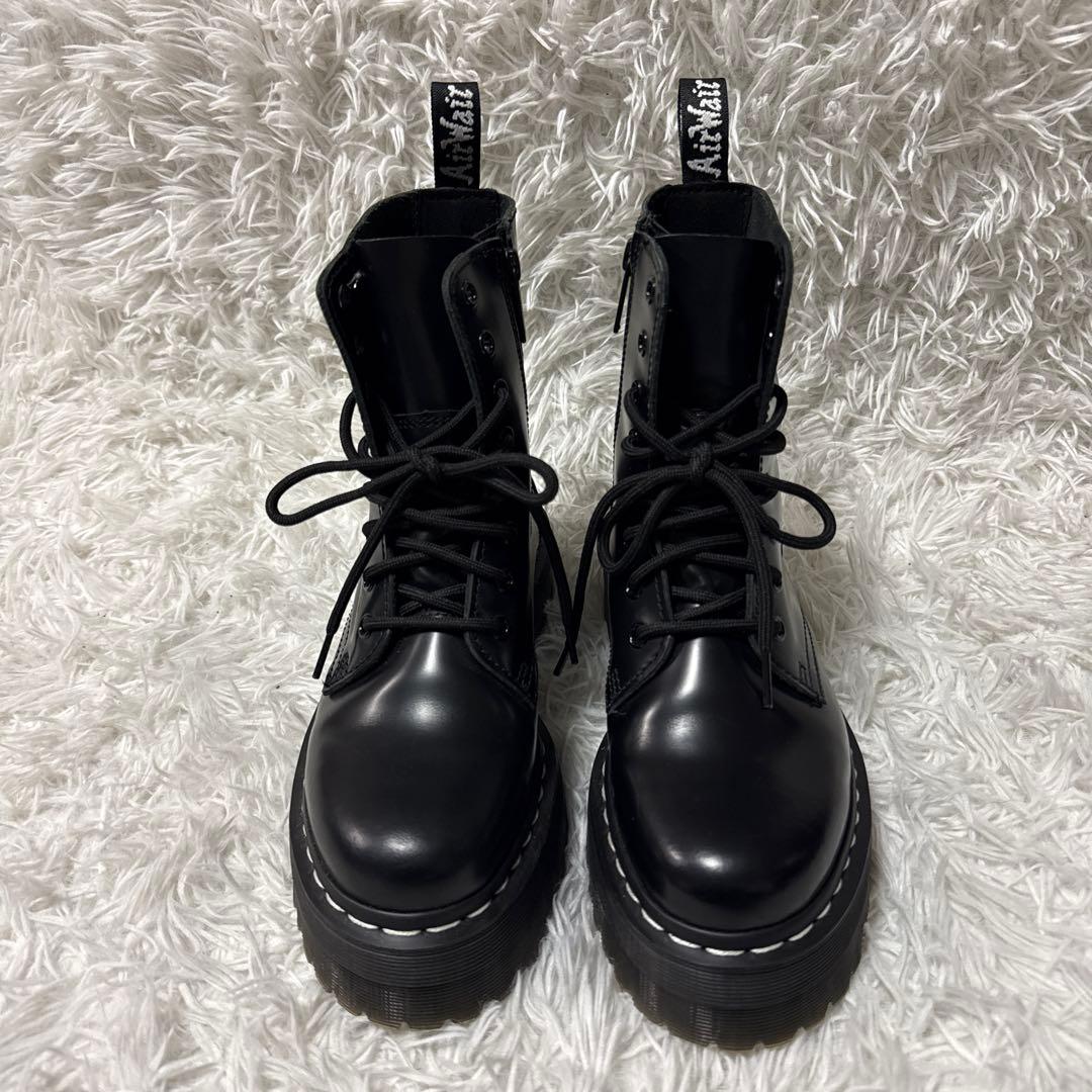 美品☆ Dr.Martens 厚底ブーツ JADON WS ブラック UK5