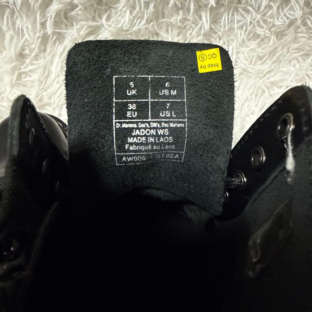 美品☆ Dr.Martens 厚底ブーツ JADON WS ブラック UK5