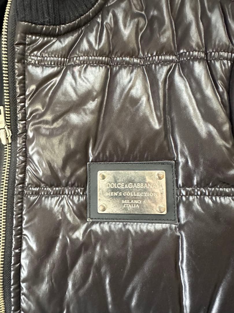 Dolce & Gabbana 黒 キルティング ジャケット　50サイズ