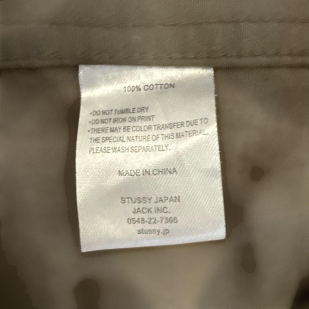 Stussy フード付きオリーブロングコート