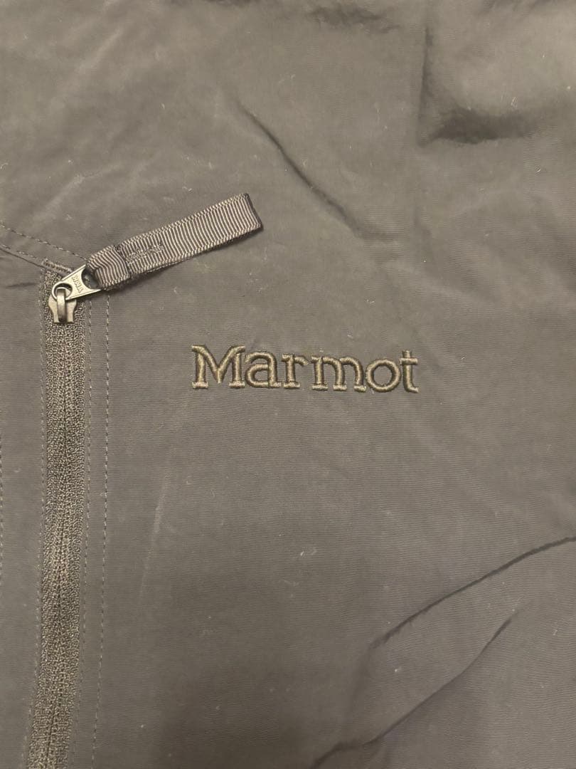 【名作】Marmot マーモット ドライクライムウインドシャツ 黒 Lサイズ