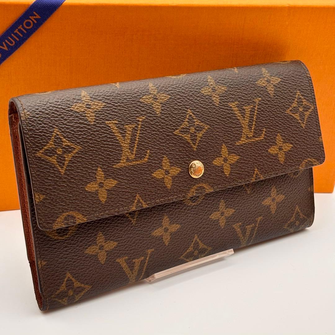 【鑑定済み】ルイヴィトン✨モノグラム✨ポルトフォイユ インターナショナル✨長財布